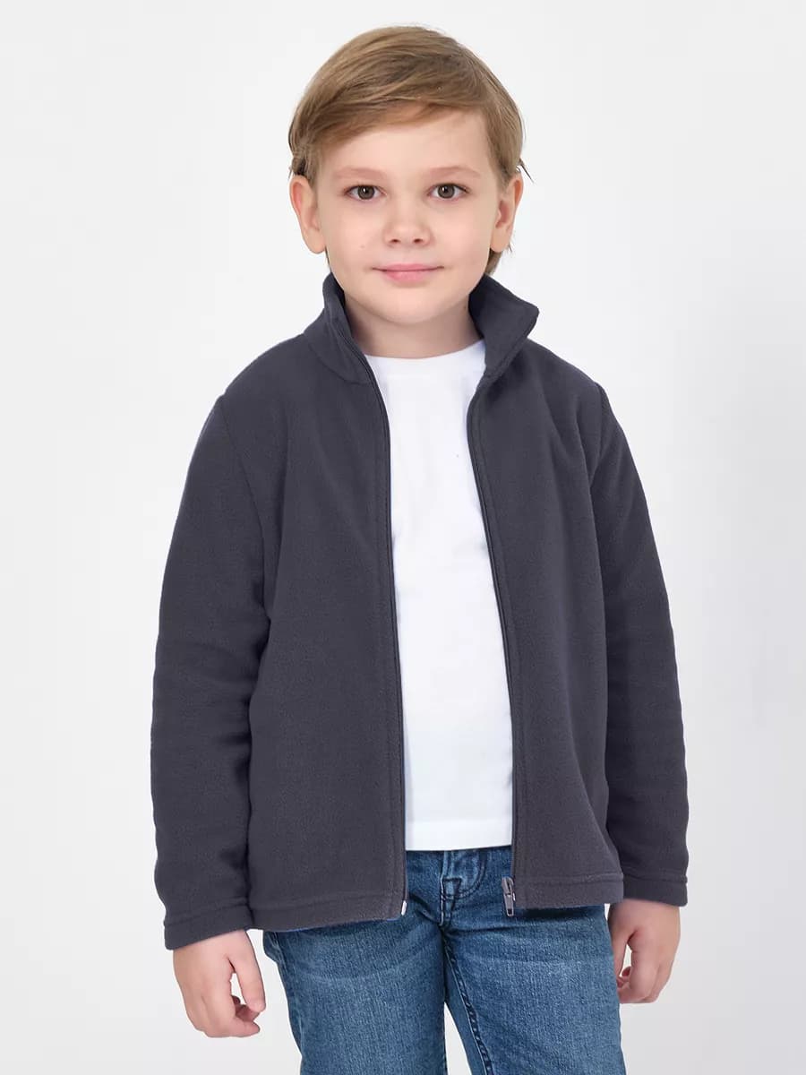 Кофта флисовая теплая на молнии