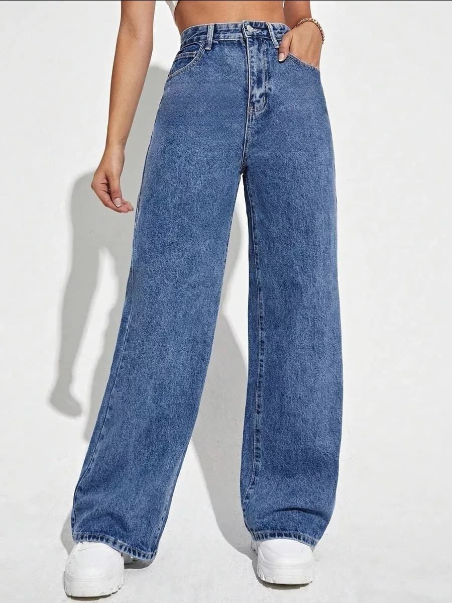 Джинсы трубы