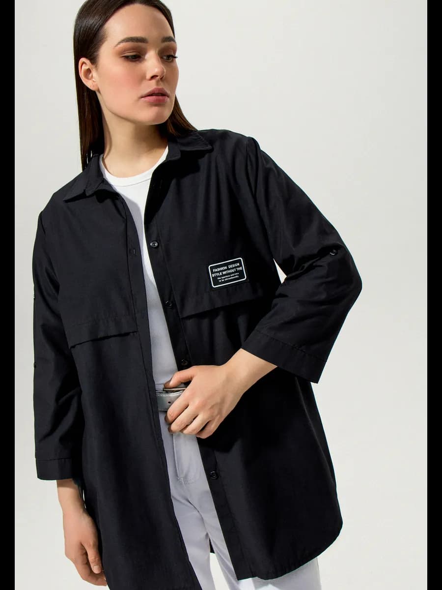 Женская хлопковая рубашка