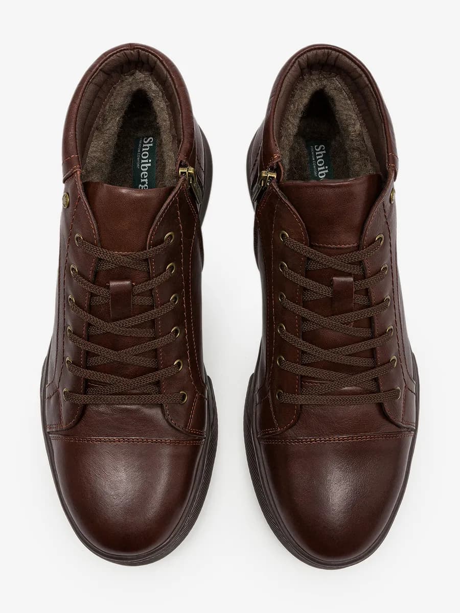 Ботинки зимние из натуральной кожи