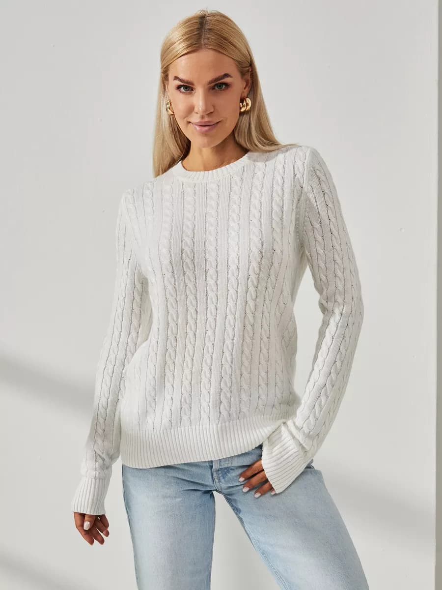 Джемпер вязаный