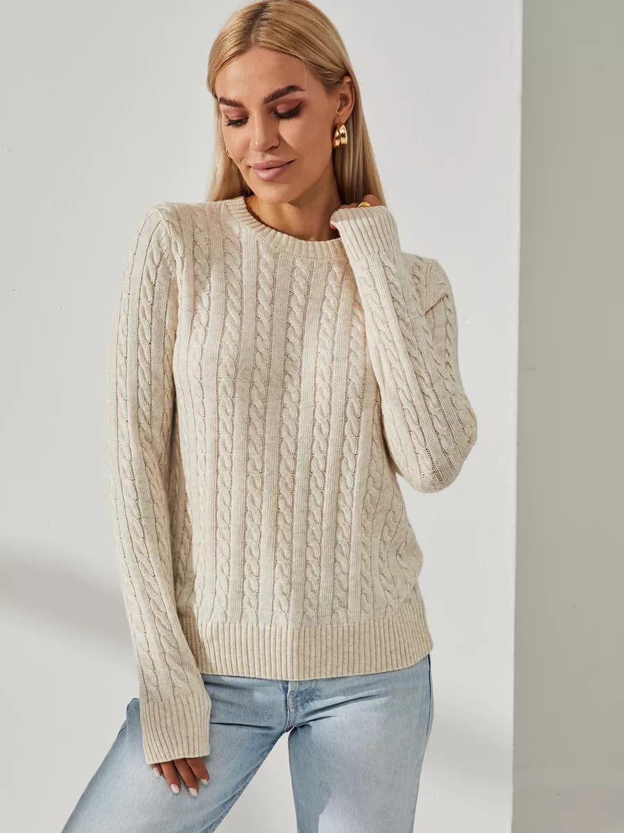 Джемпер вязаный