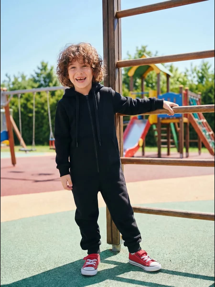 Комбинезон детский флисовый с начесом теплый