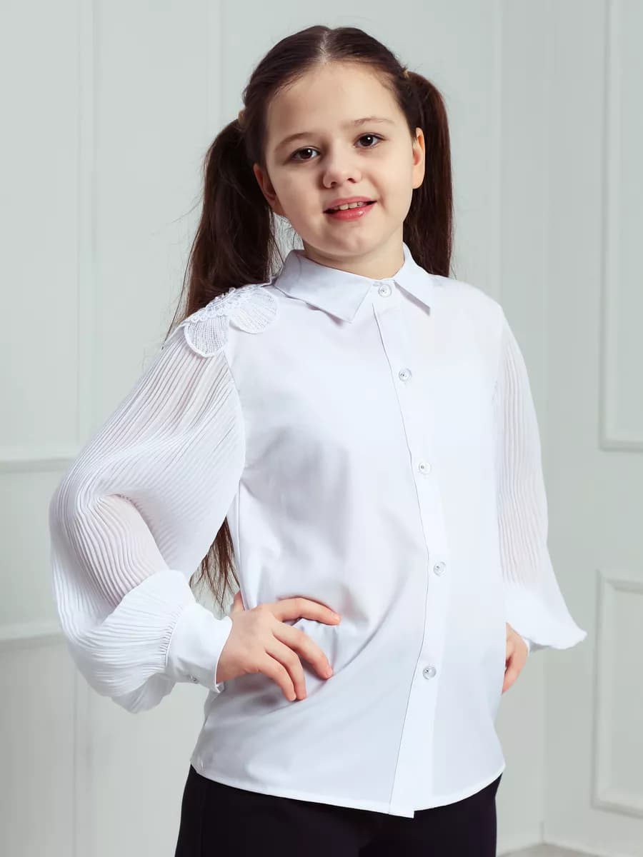 Блузка нарядная в школу