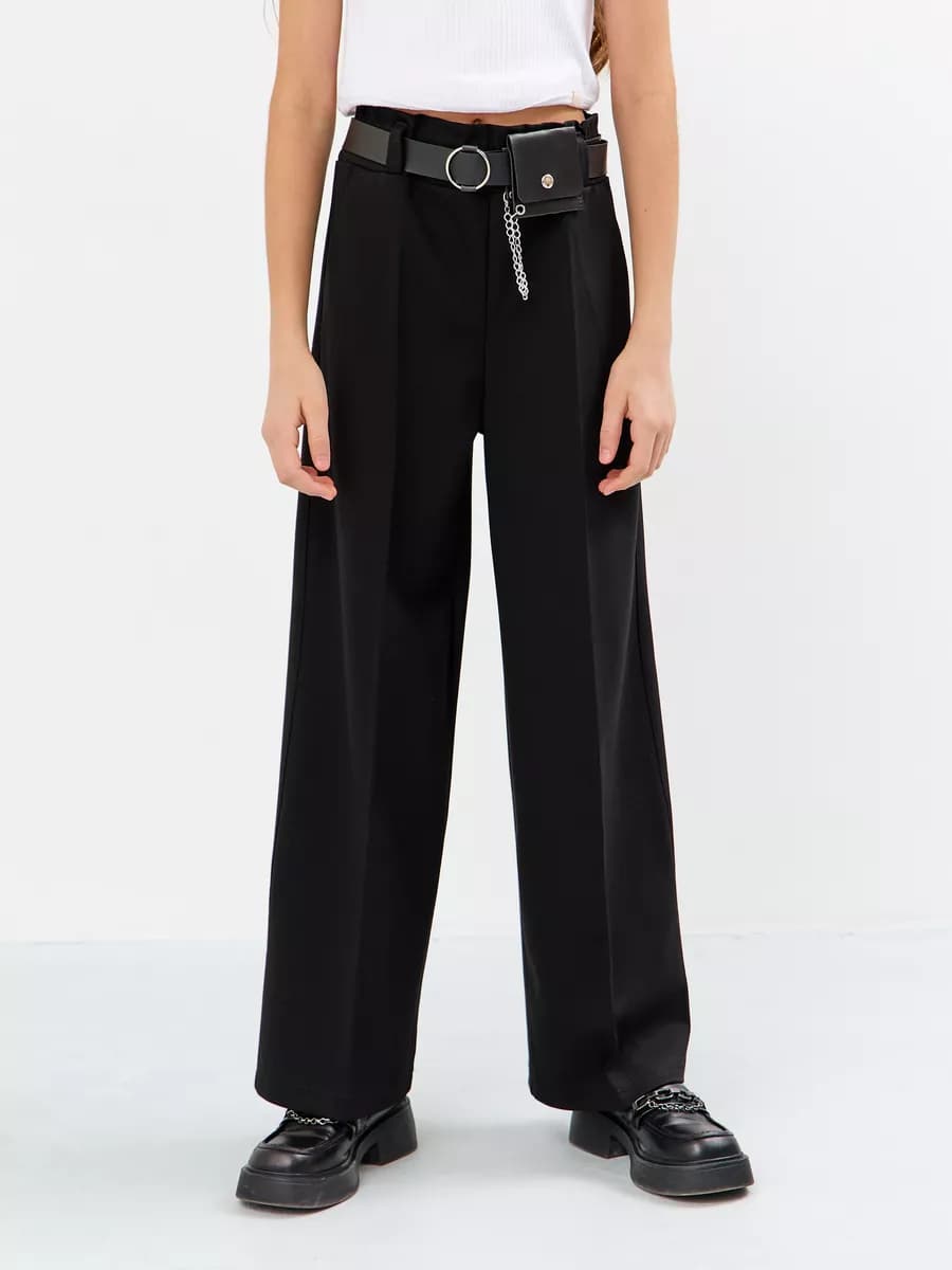 Брюки школьные осенние - фото 1