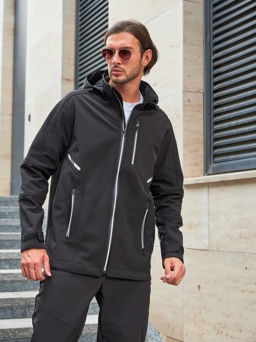 Куртка мембранная софтшелл горнолыжная