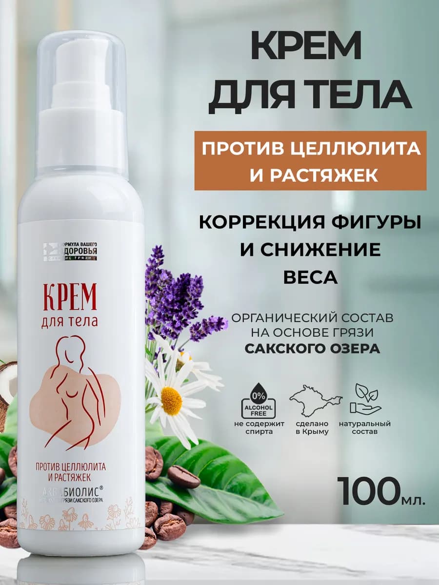 Крем для тела Против целлюлита и растяжек