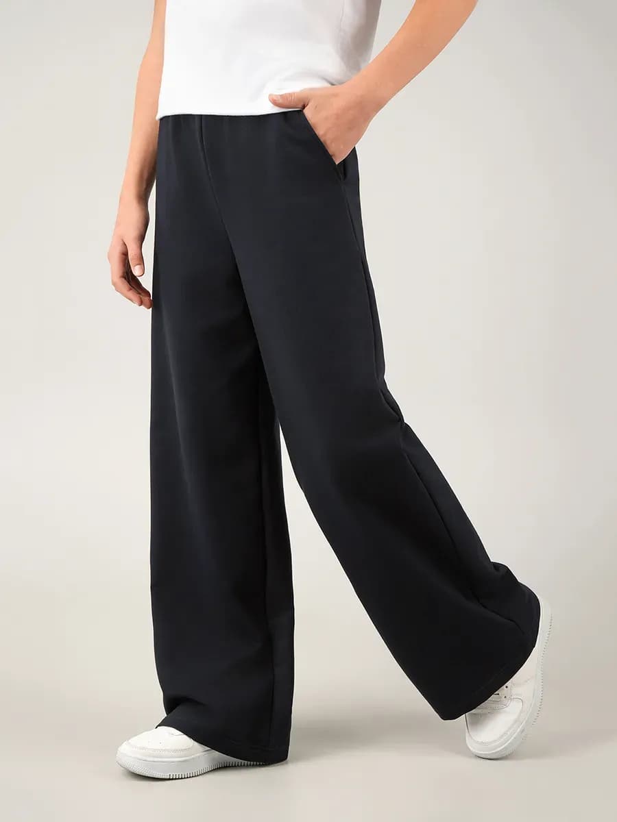 Брюки палаццо школьные детские