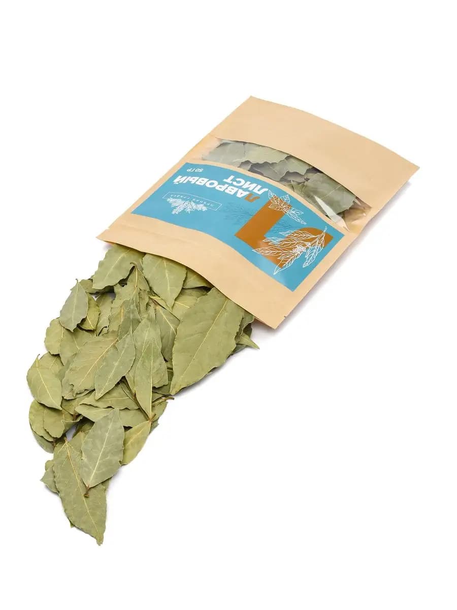 Лавровый лист ручная переборка, 50 гр