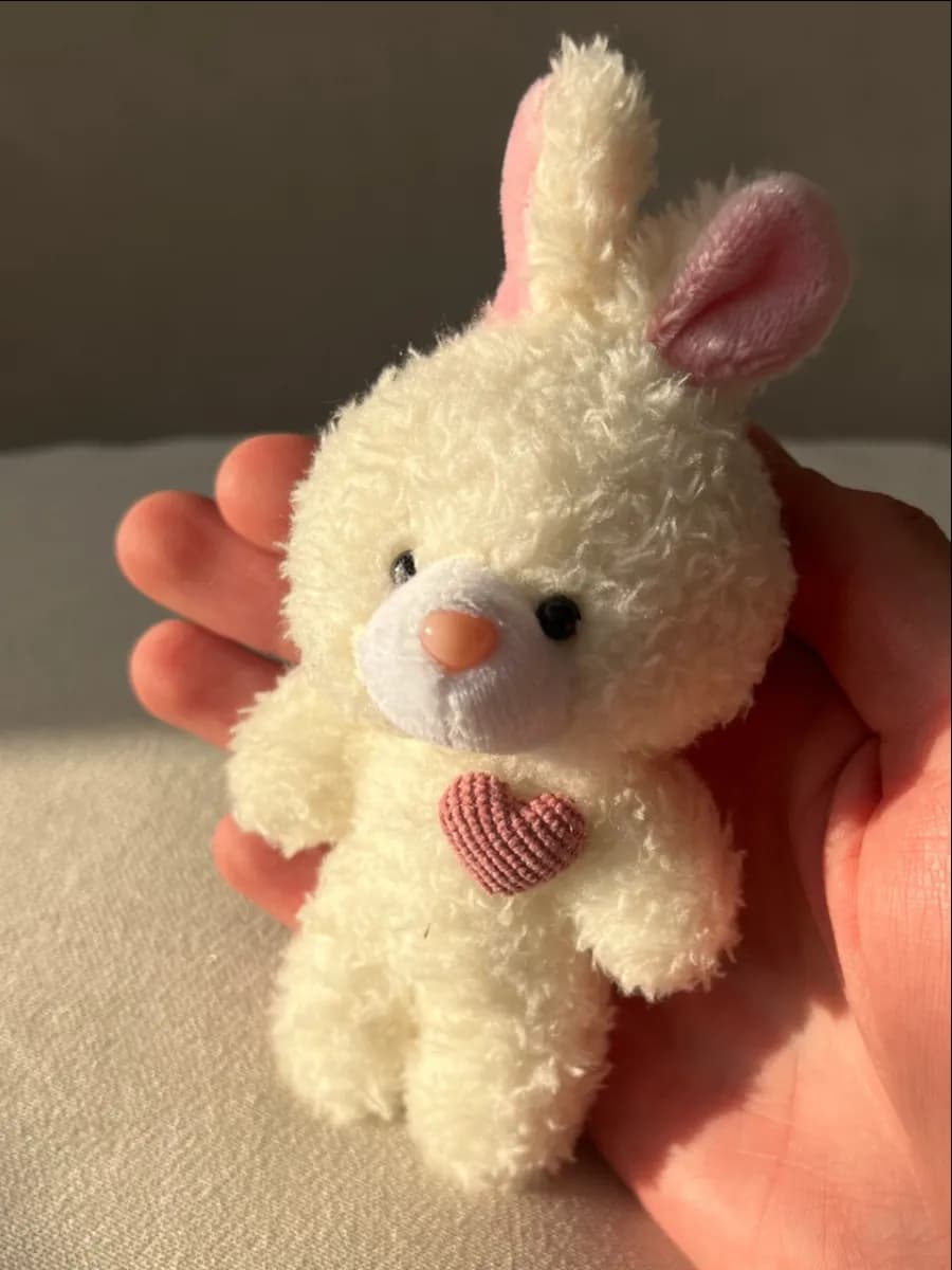 Зайка мягкая игрушка маленькая