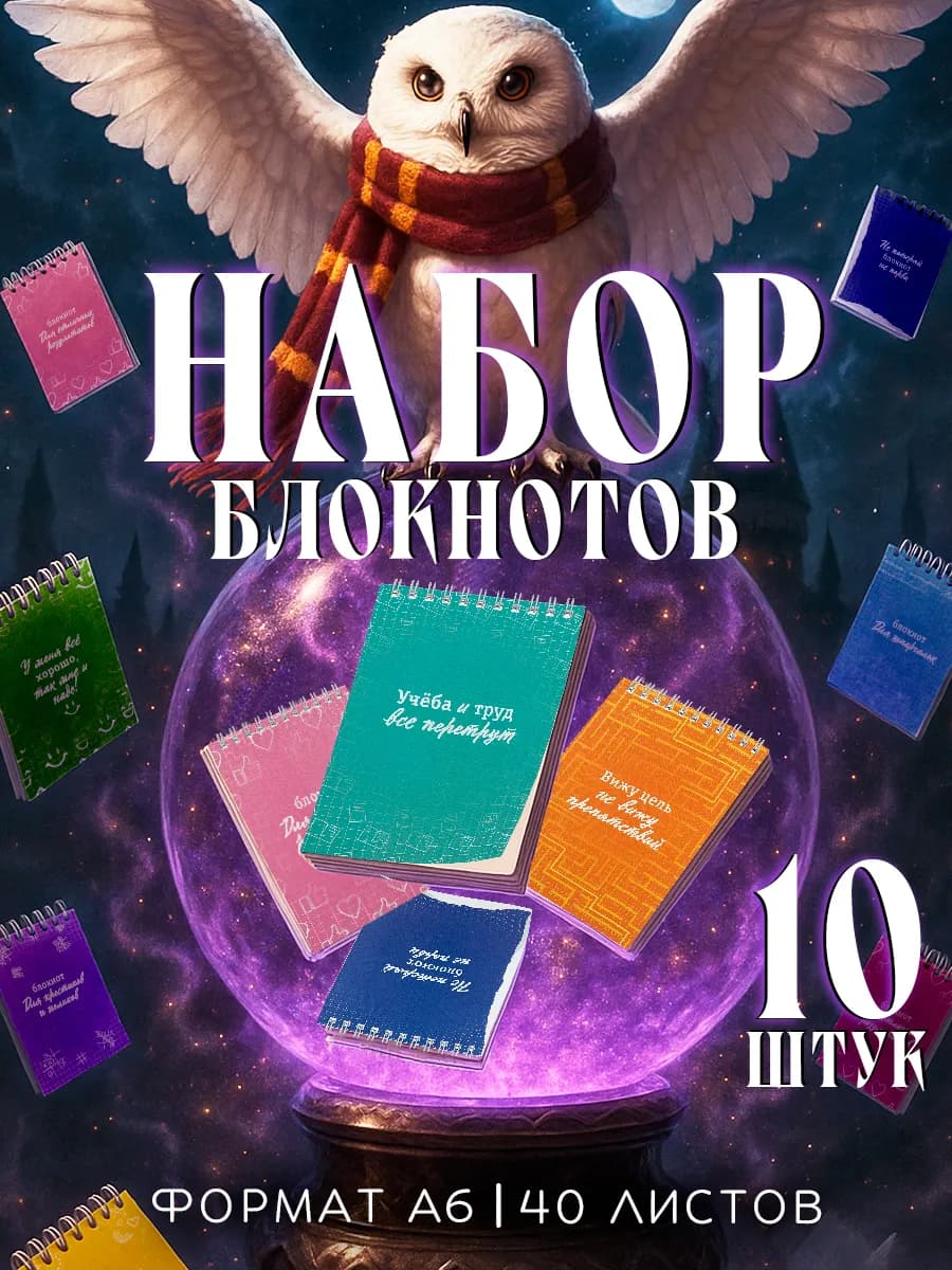 Набор блокнотов подарок детям в школу