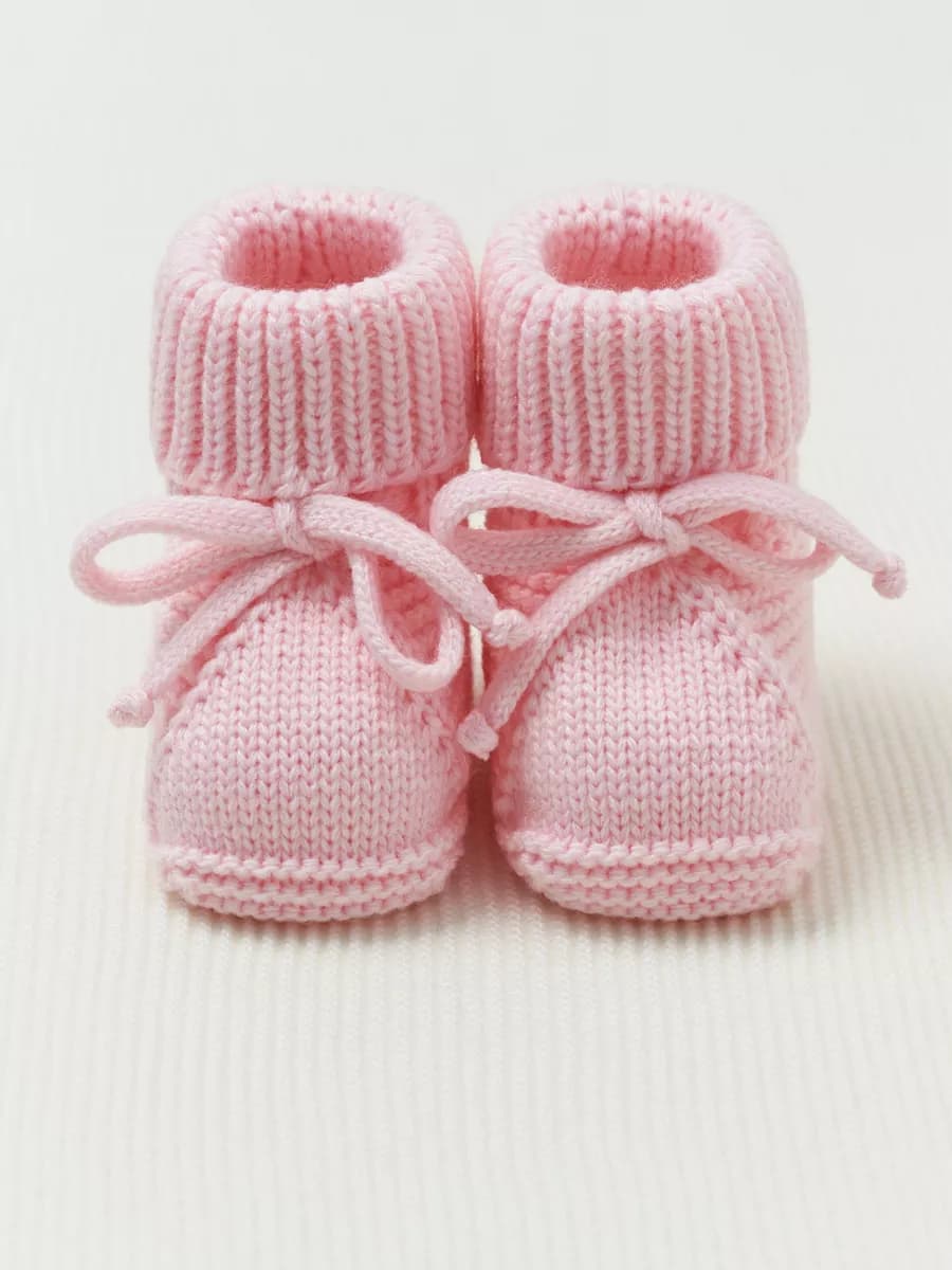 пинетки для новорожденных вязаные