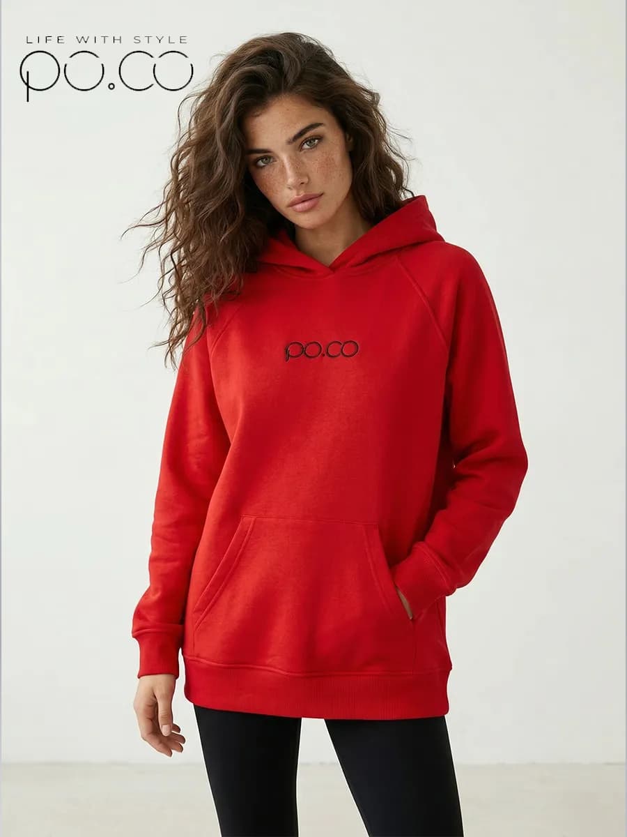 Худи без начеса оверсайз премиум