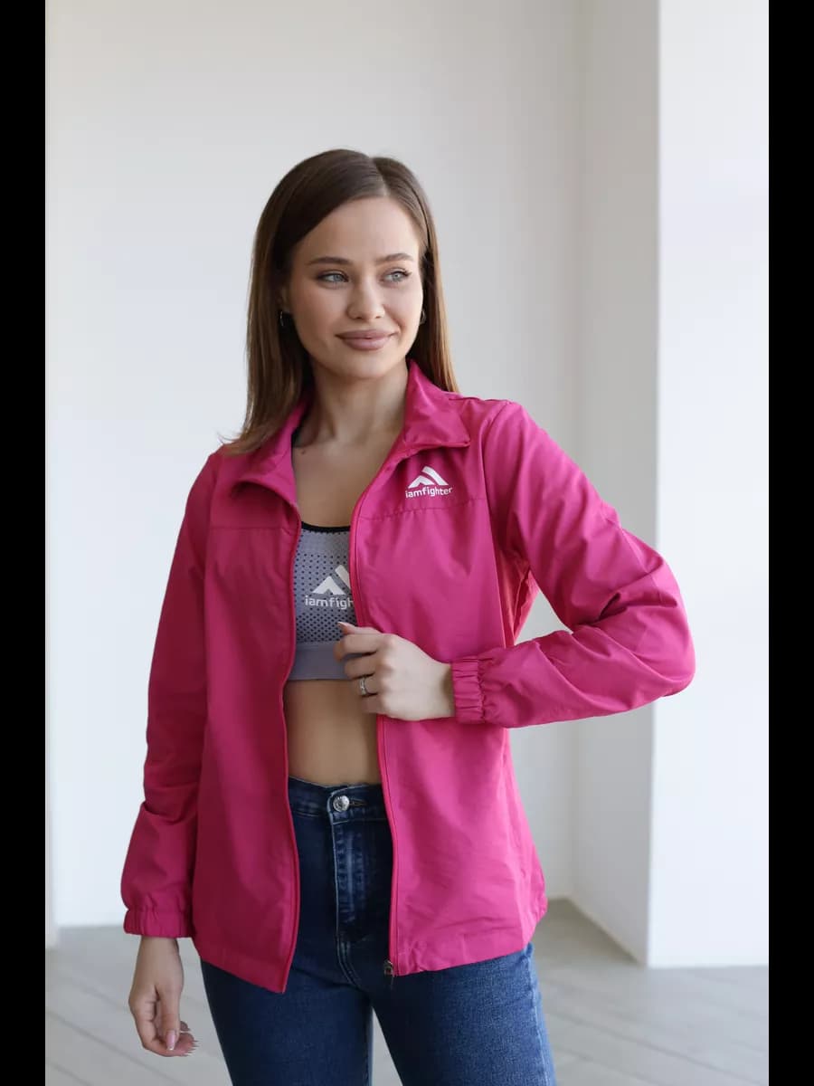 Ветровка спортивная без капюшона Rose La Tourism