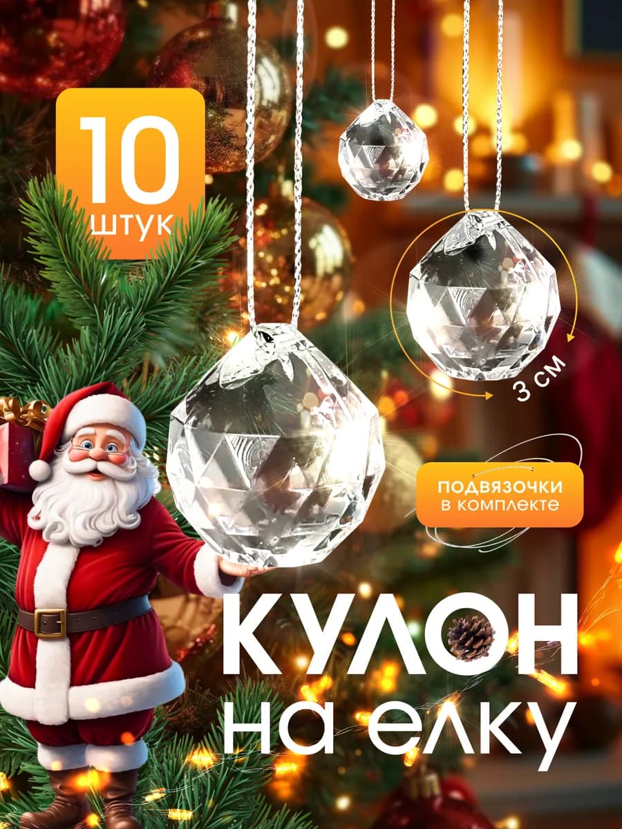 Елочные украшение шар