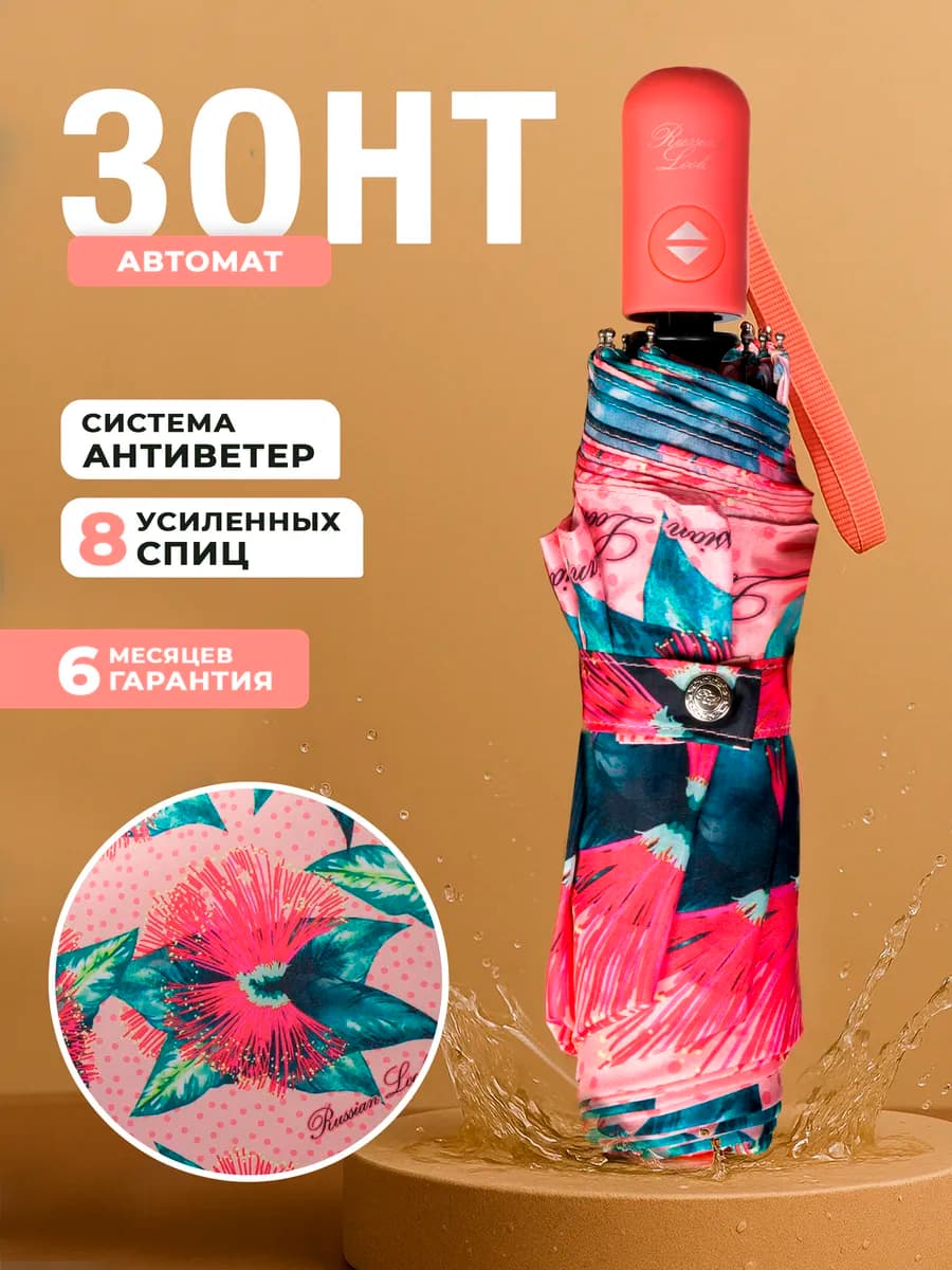 Зонт автомат антиветер