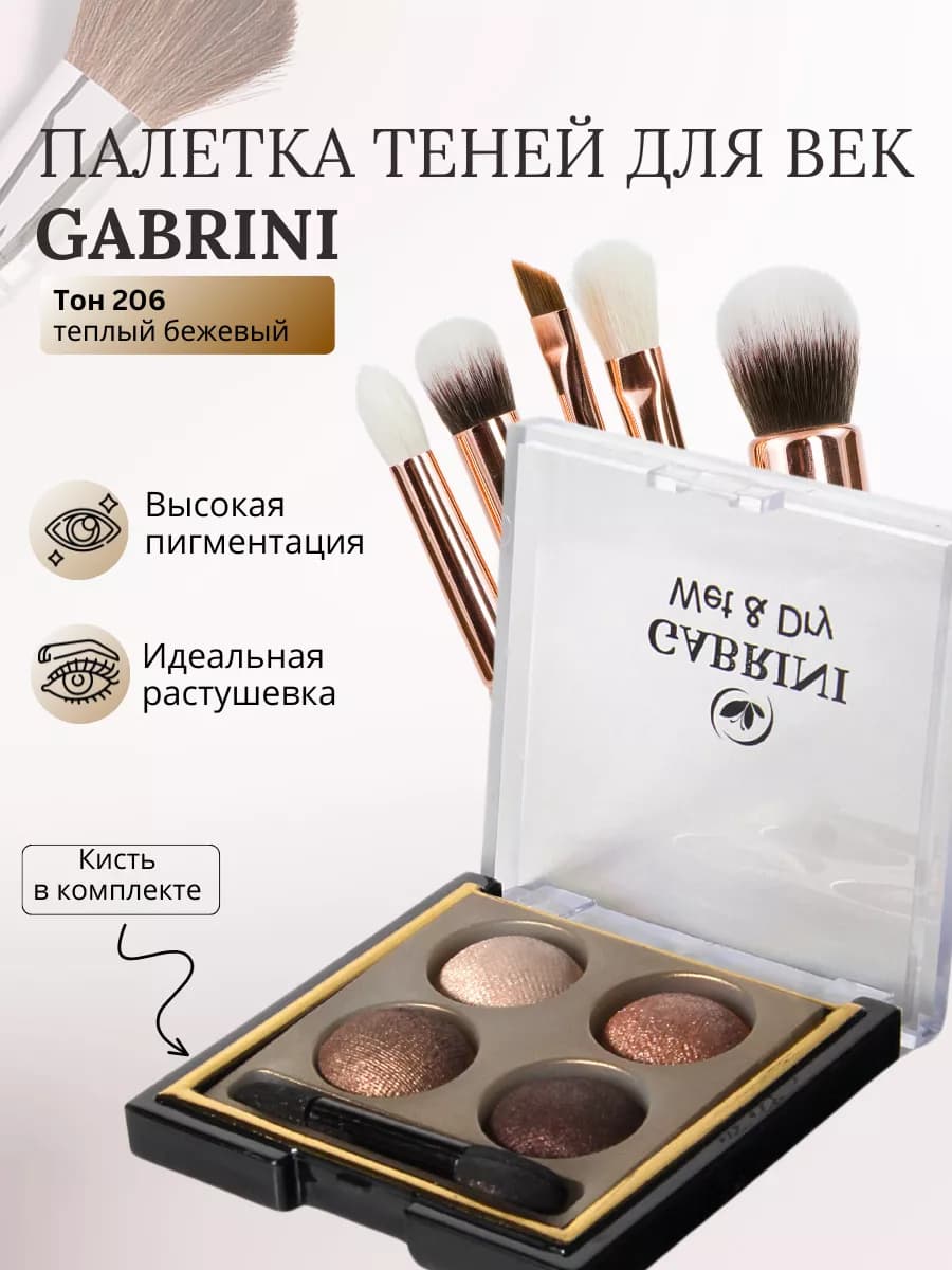 Тени для век Терракотовый квартет 6.0 г