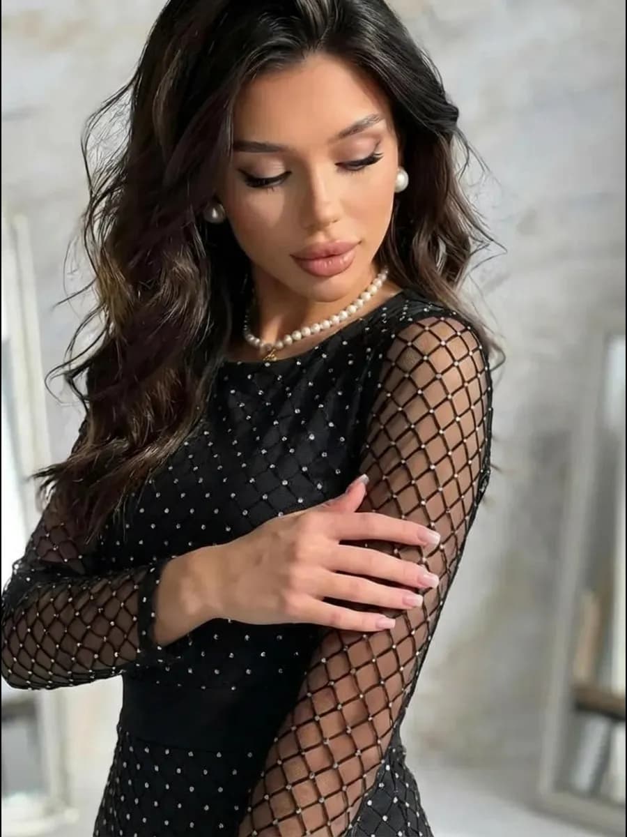 Платье футляр короткое вечернее