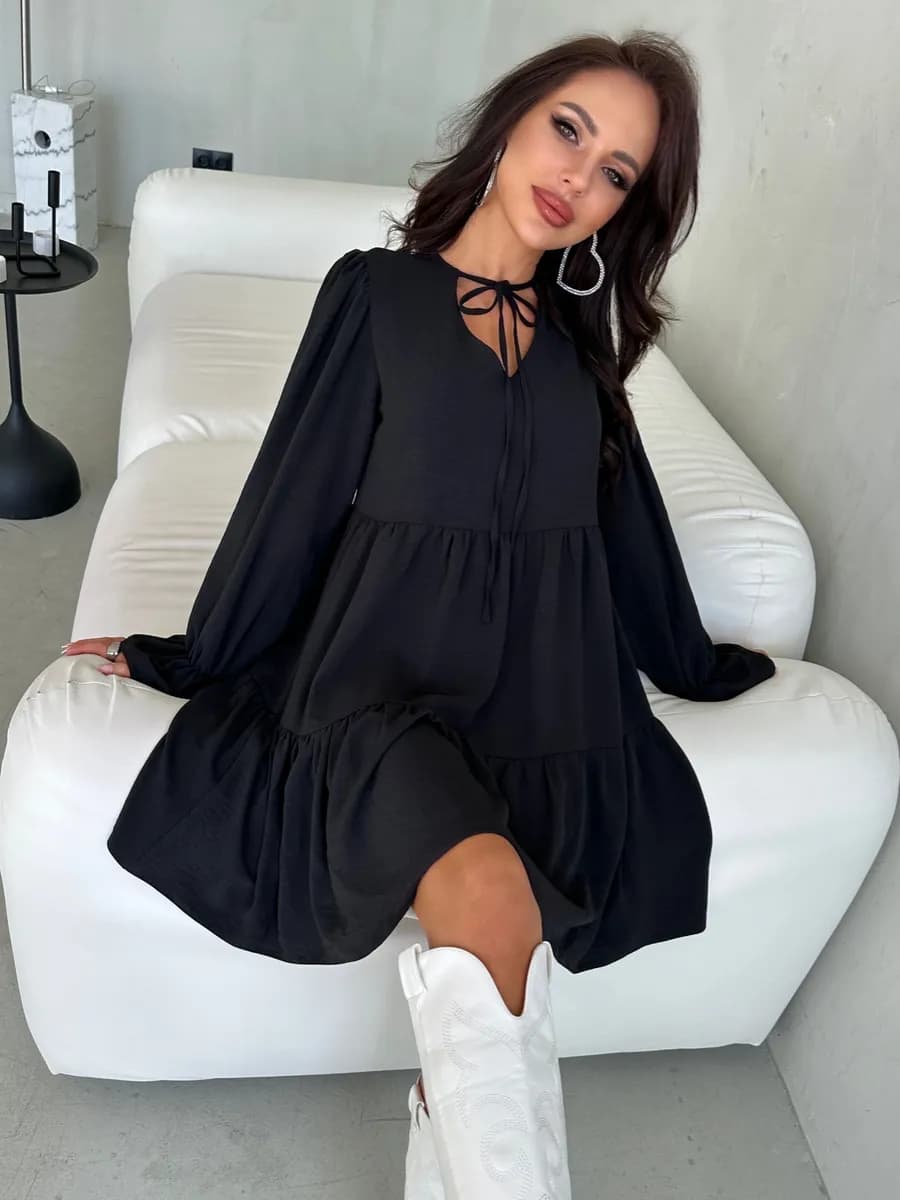 Платье праздничное трапеция