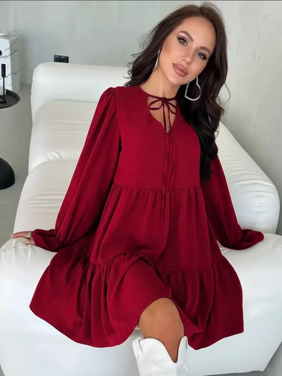 Платье праздничное трапеция