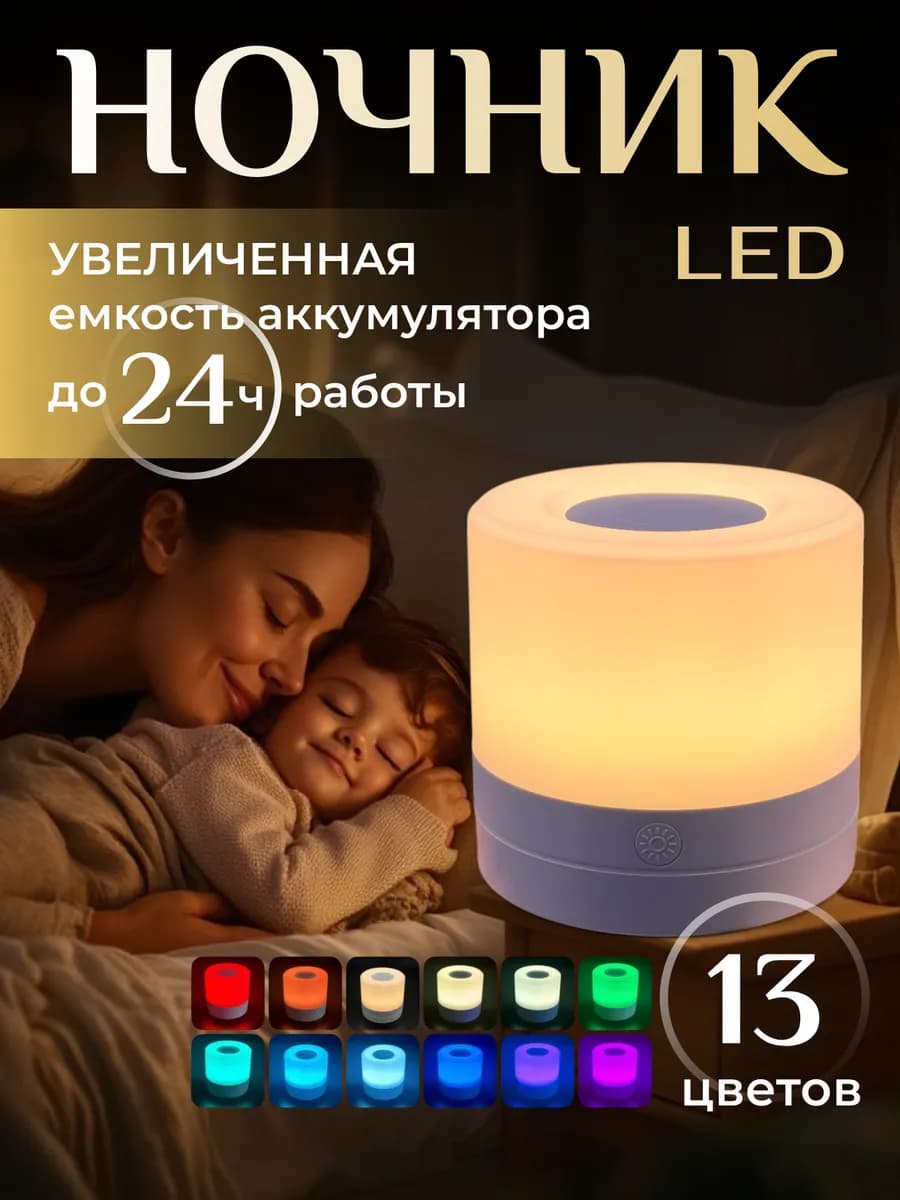 Ночник детский прикроватный - фото 1