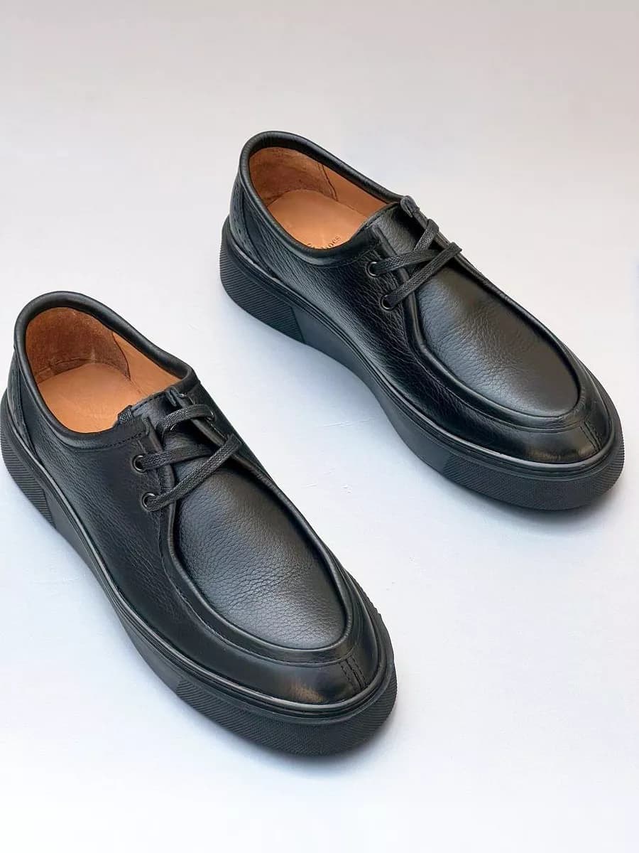 Лоферы кожаные классические туфли