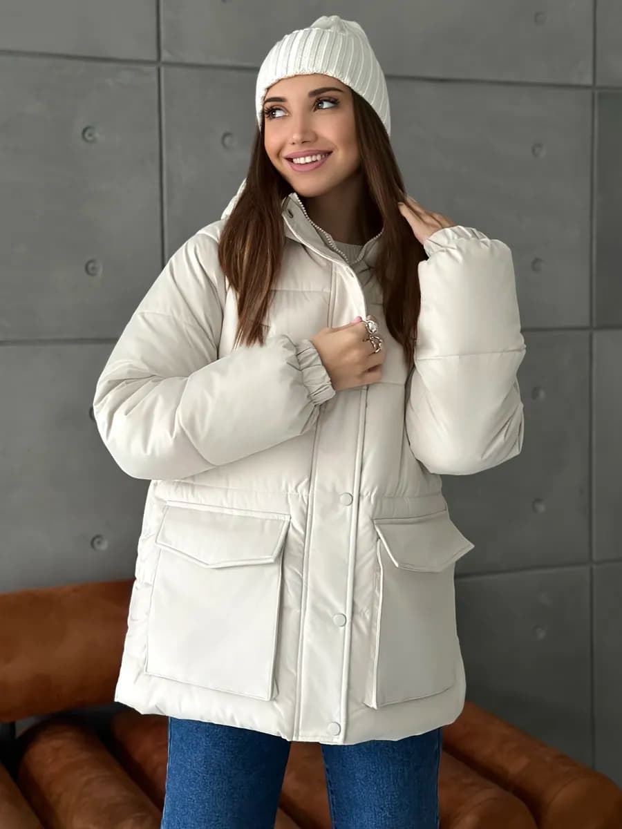 Куртка зимняя с капюшоном