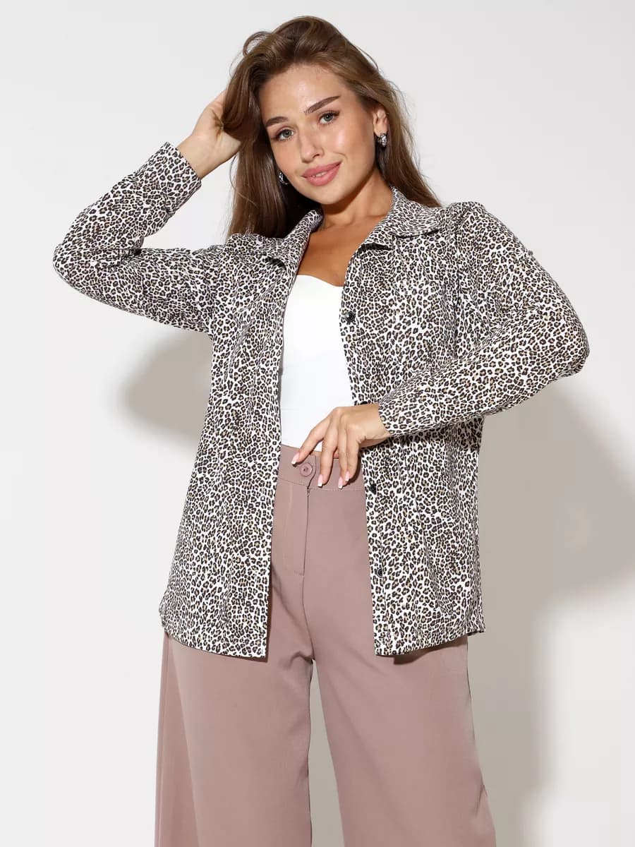 Рубашка классическая для офиса летняя