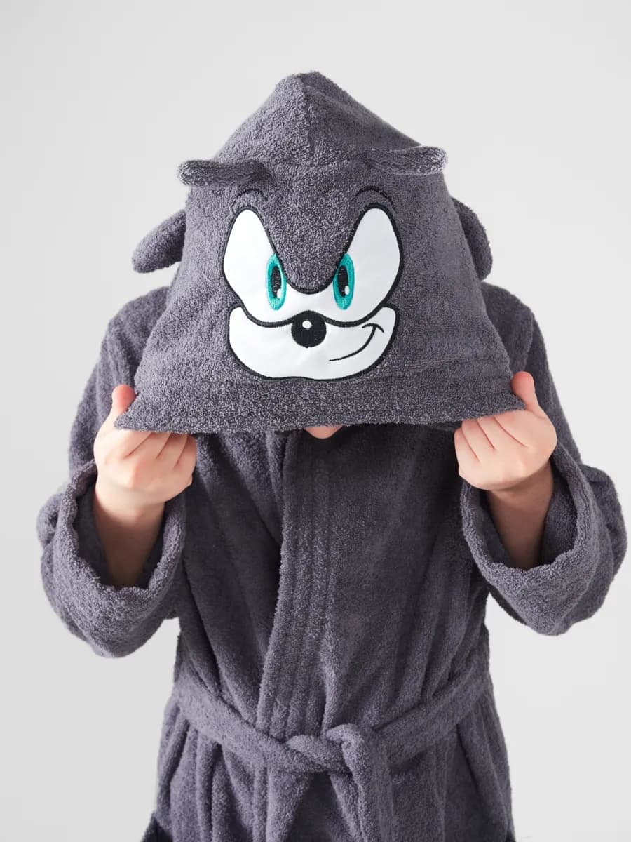 Халат махровый с капюшоном