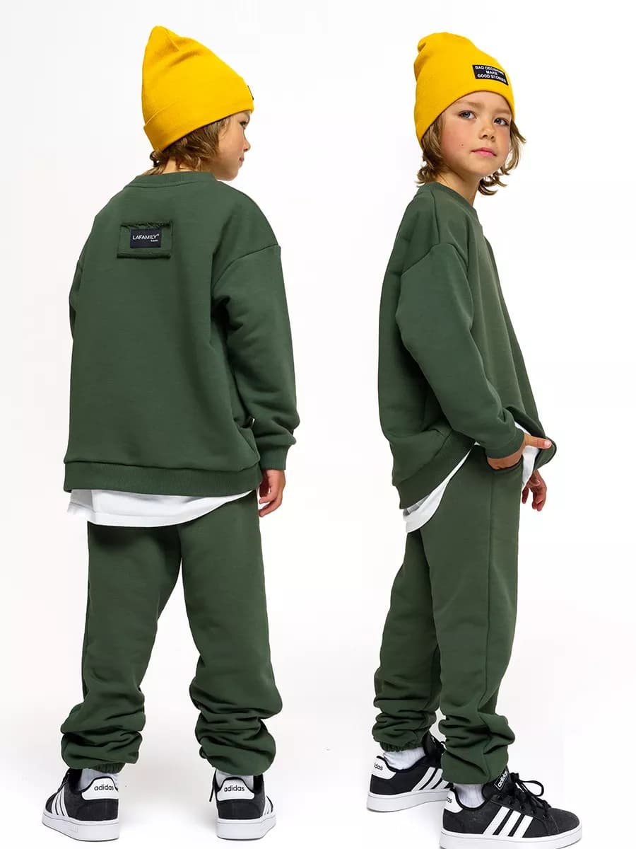 Спортивный костюм оверсайз без начеса