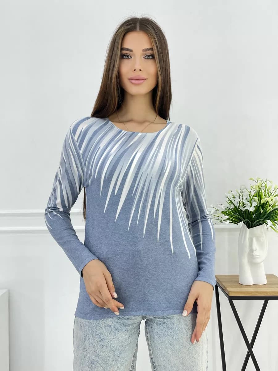 Джемпер женский с принтом