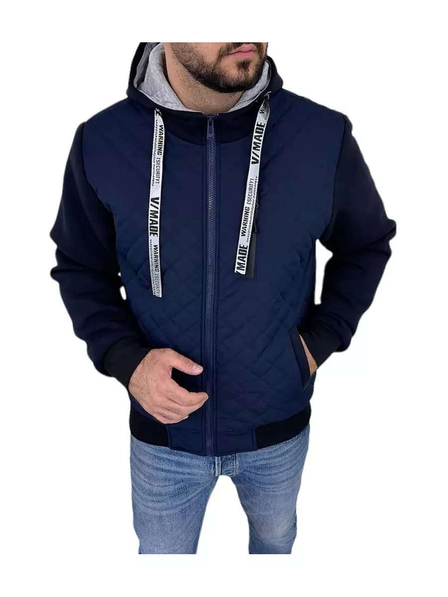 толстовки с трикотажными рукавами