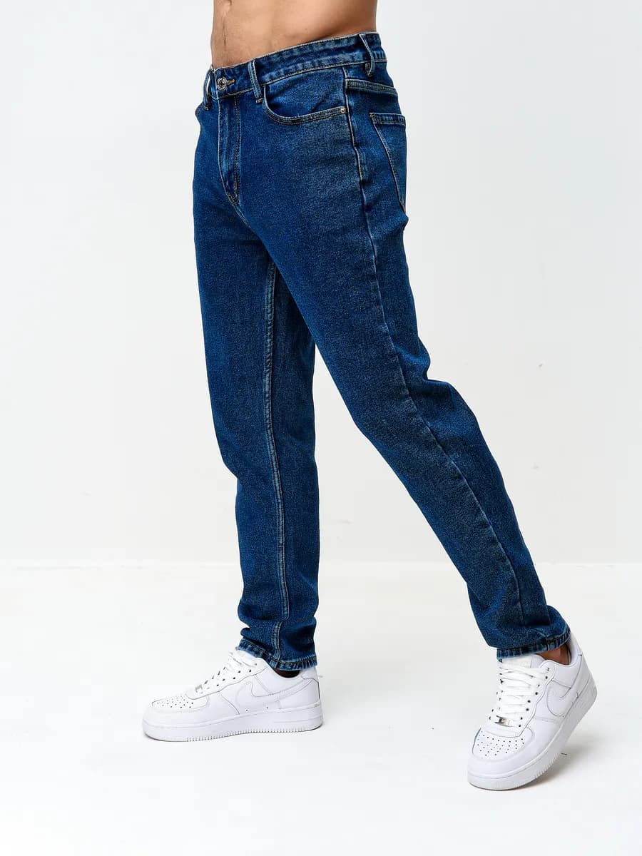 Джинсы бананы широкие