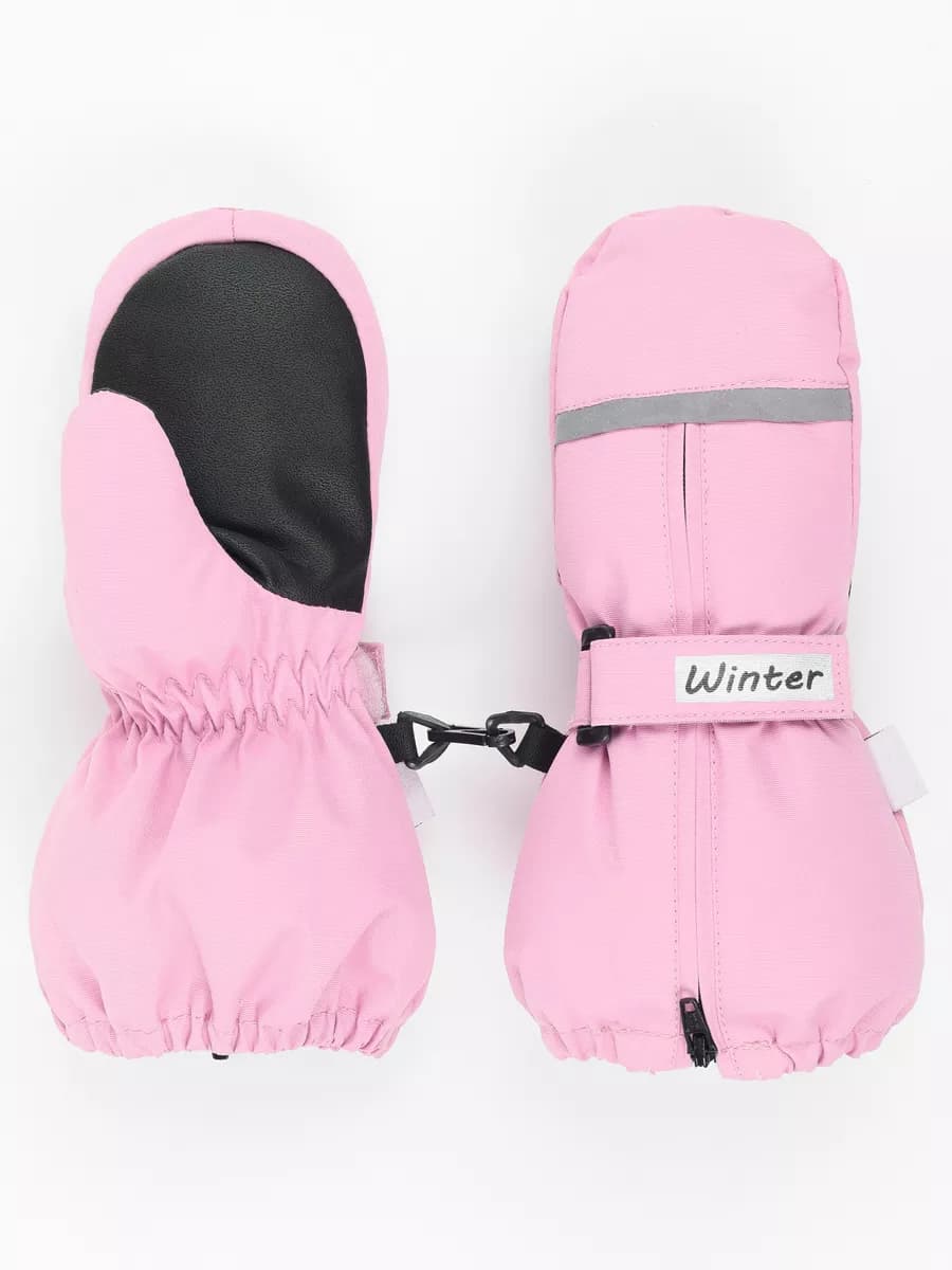 Варежки детские непромокаемые на флисе до -30