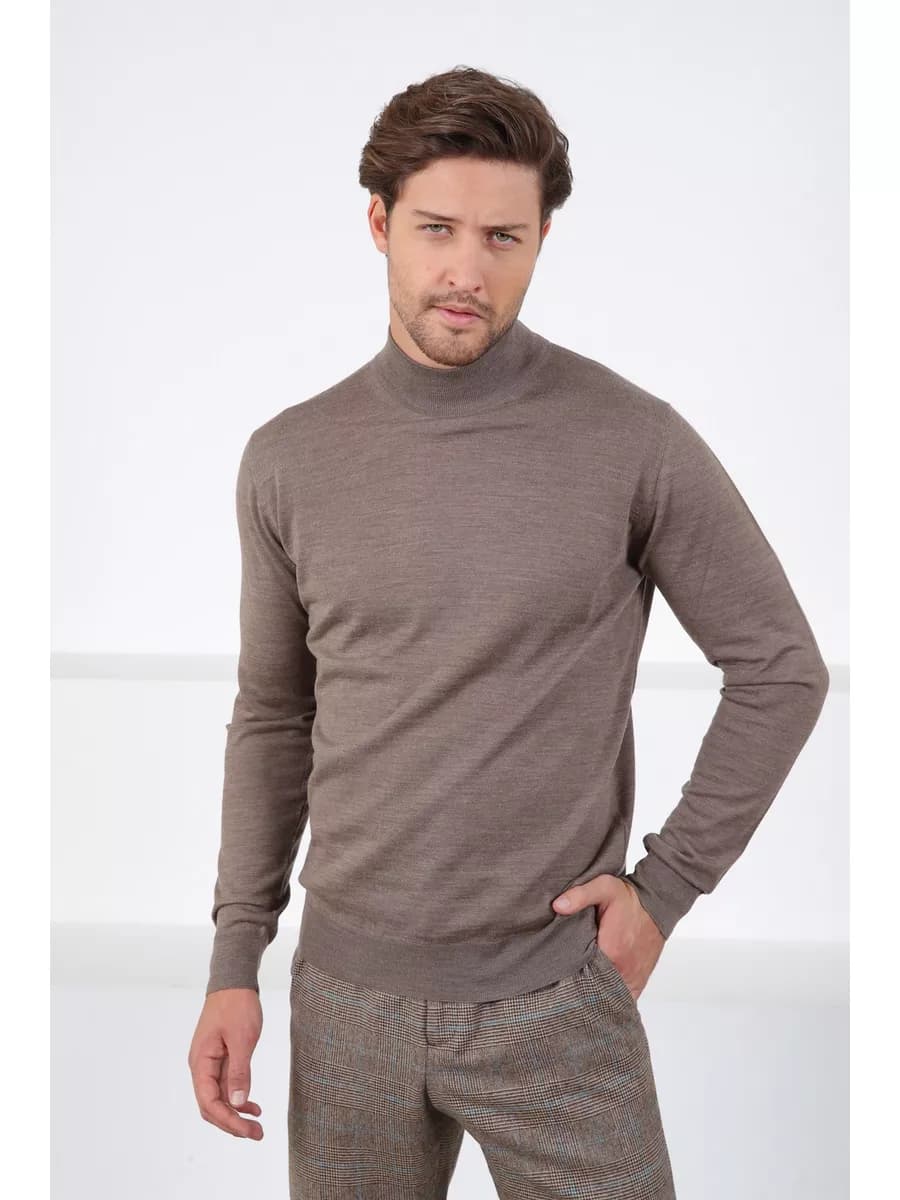 Премиальная Водолазка из шерсти