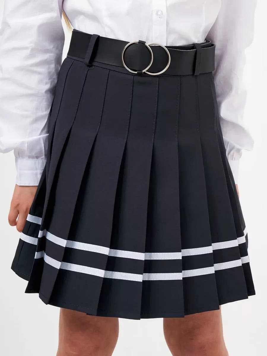Юбка в складку мини школьная теннисная