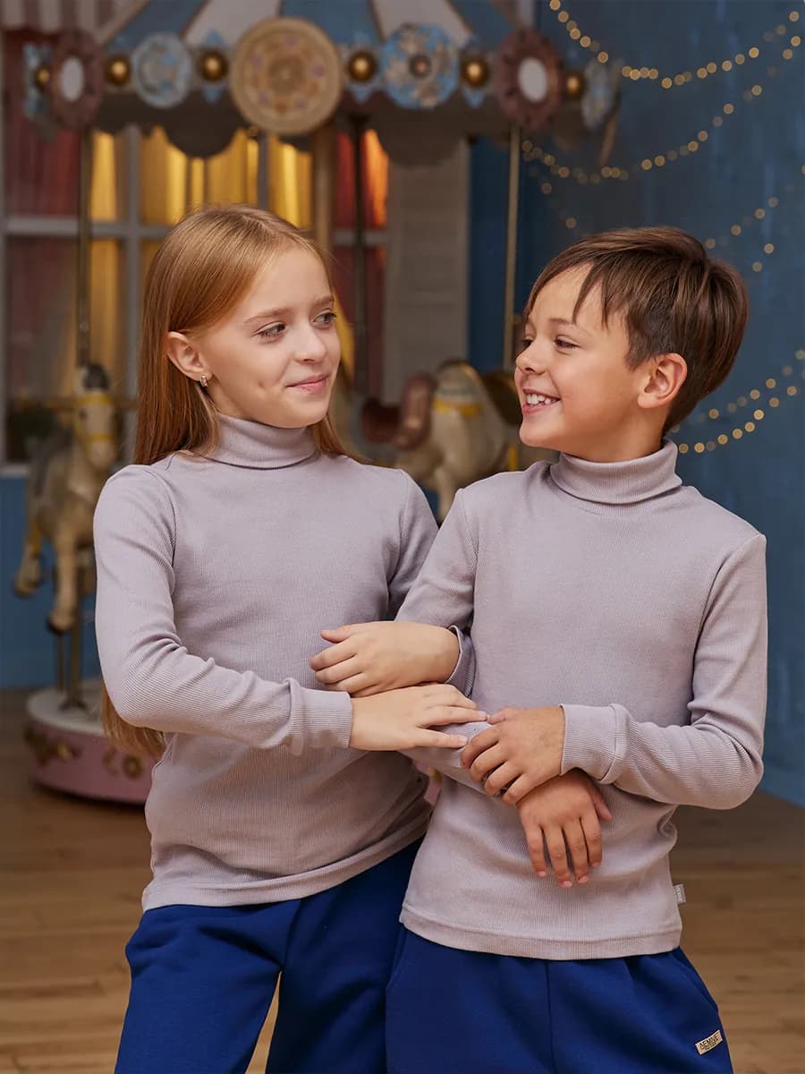 Водолазка в рубчик