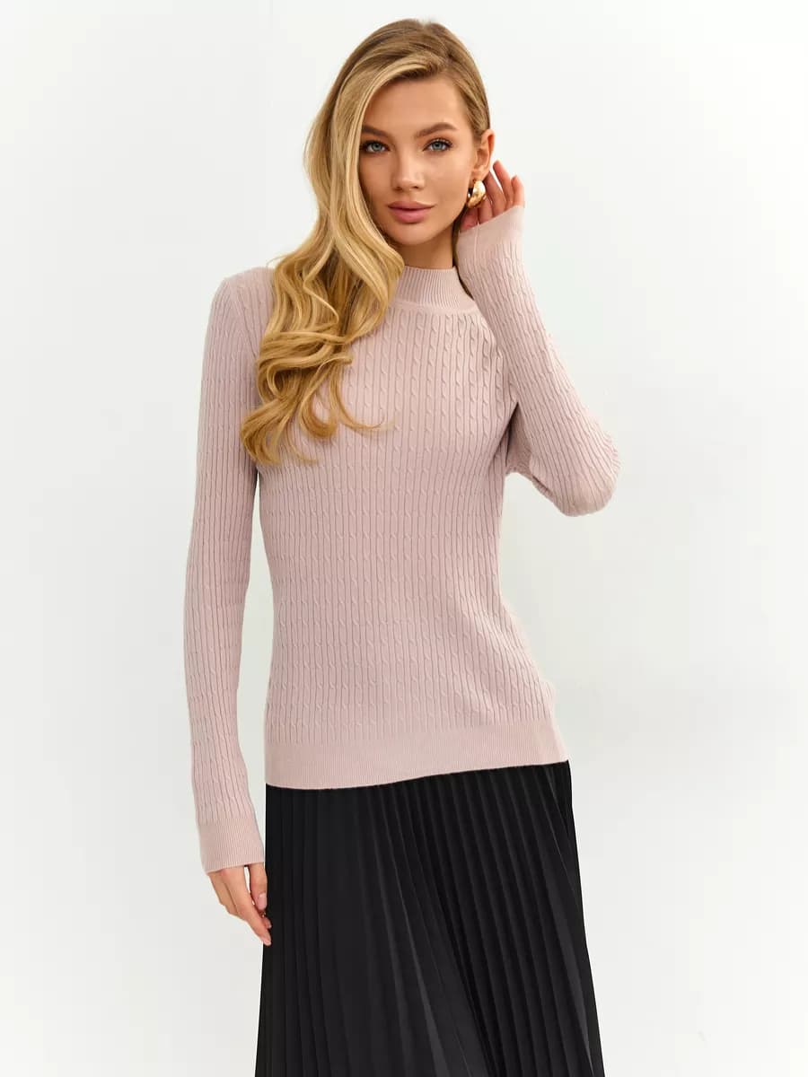 Джемпер кашемировый нарядный в офис