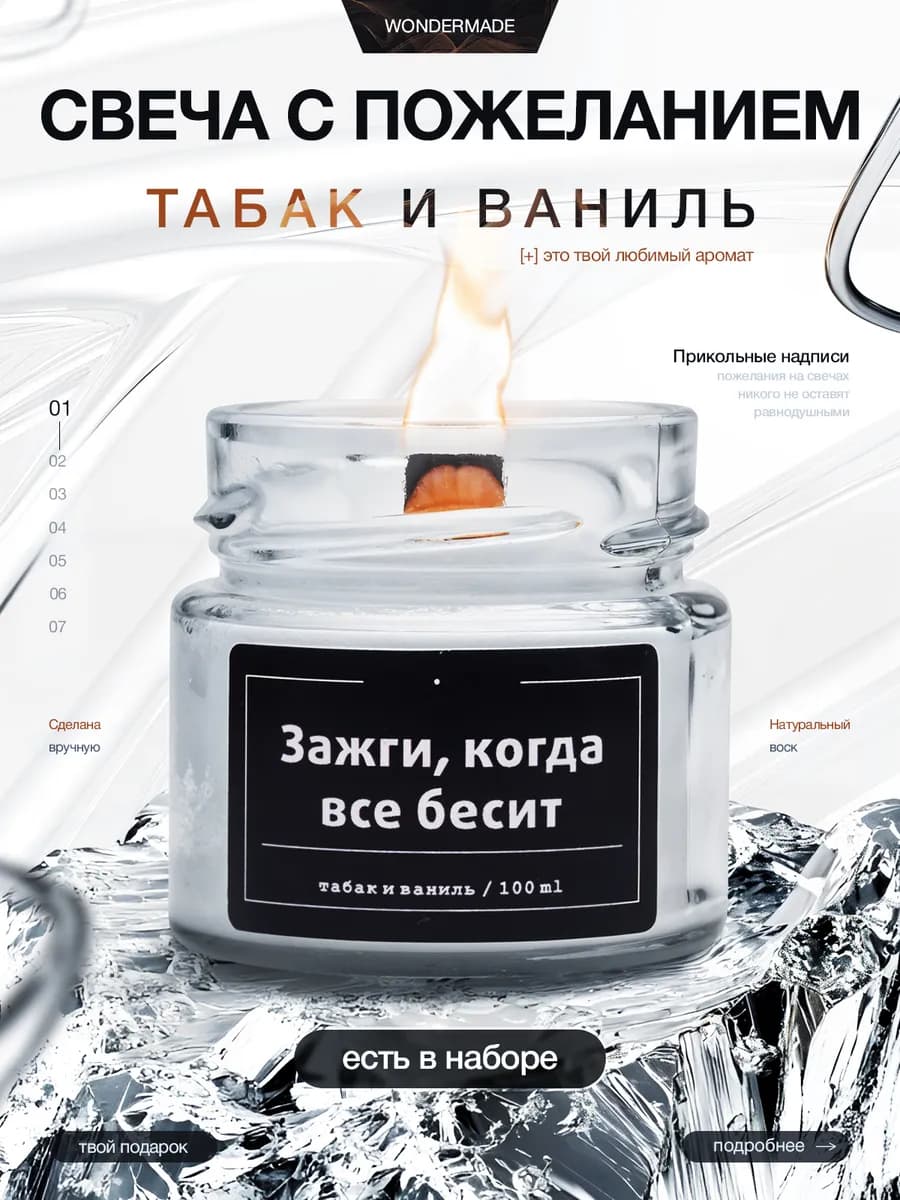 Ароматическая свеча