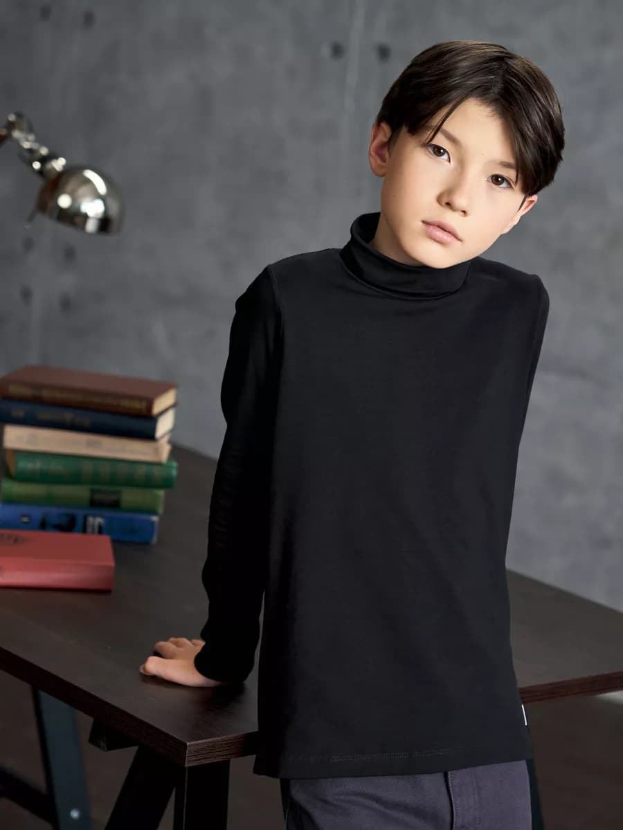 Водолазка подростковая черная