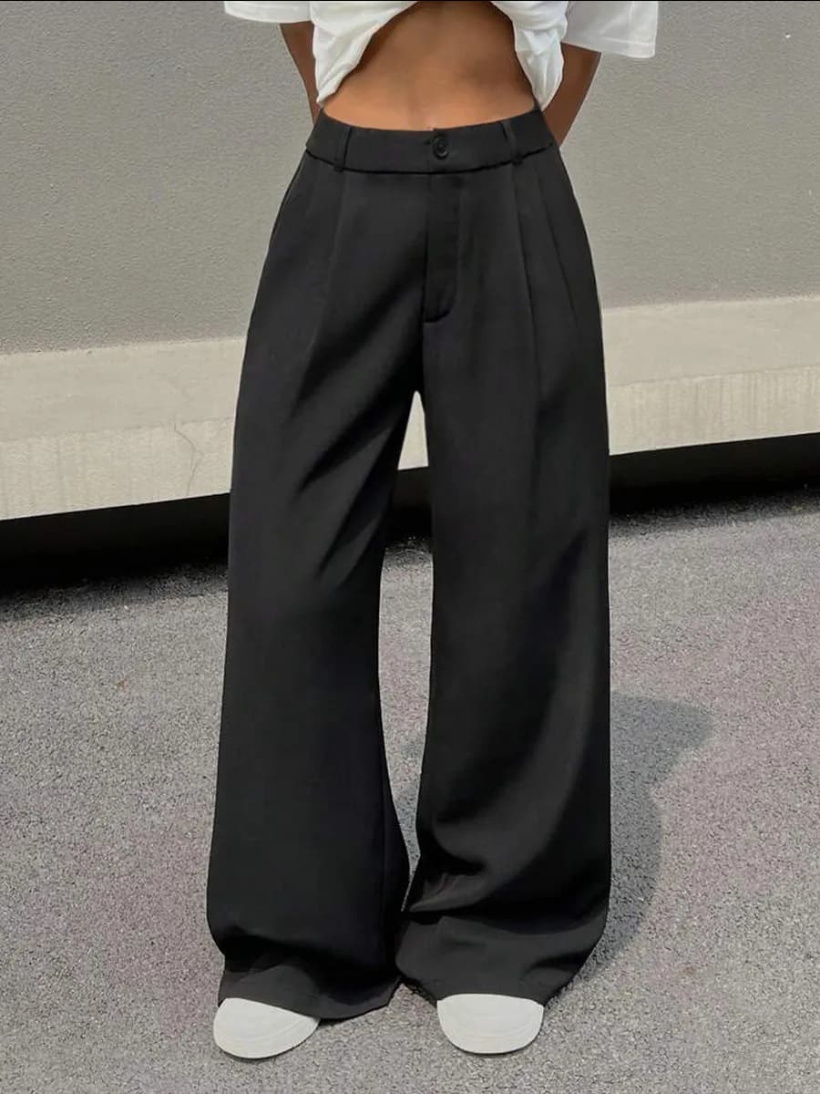 Брюки женские палаццо широкие классические