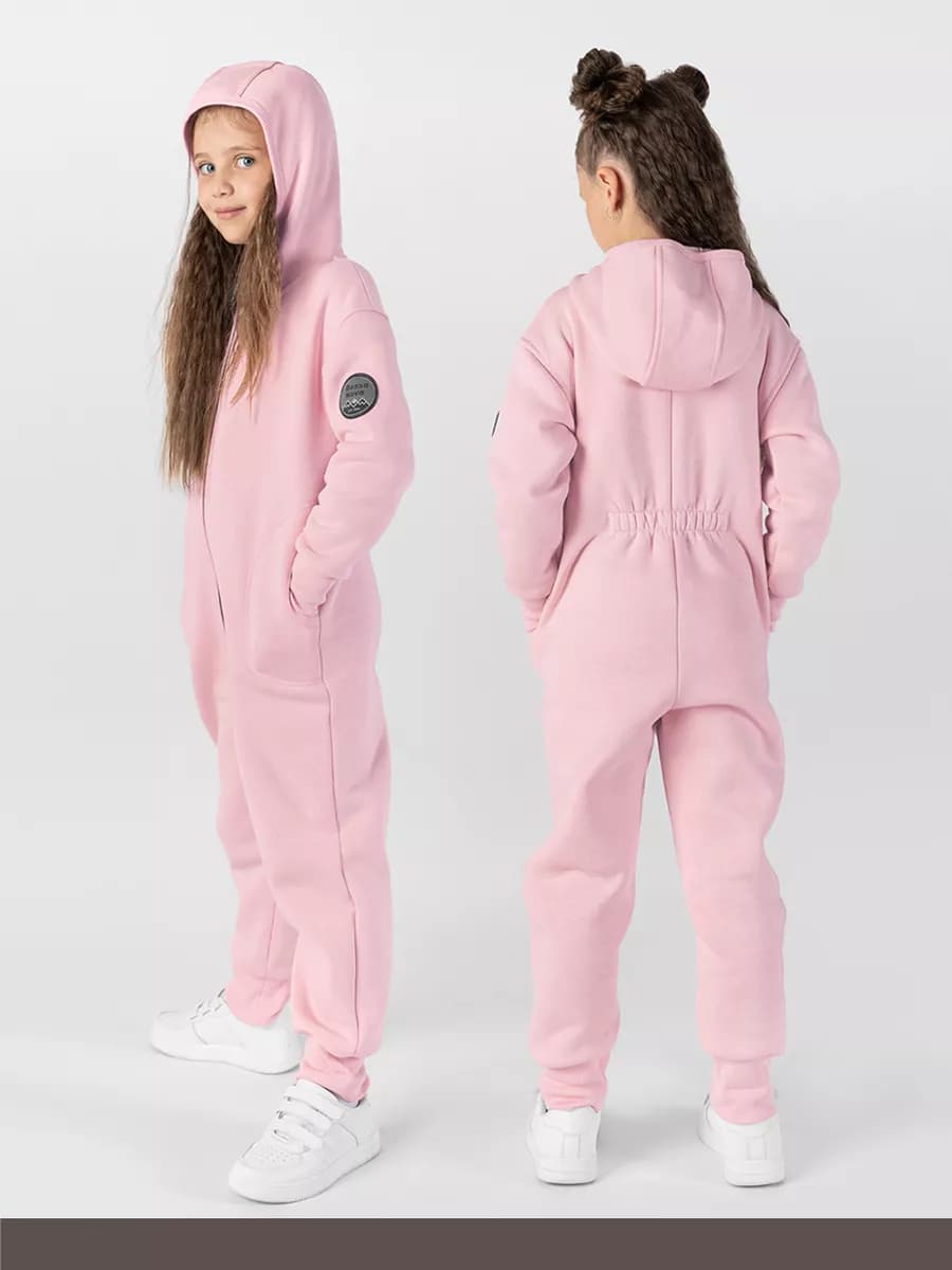 Комбинезон детский с начесом теплый демисезонный