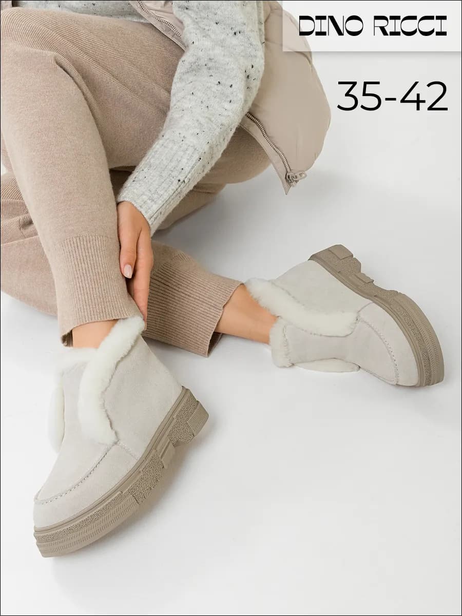 Женские зимние ботинки на меху