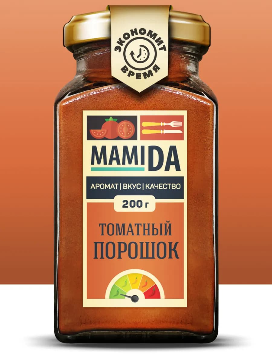 Томатный порошок молотый МамиДА, 200г