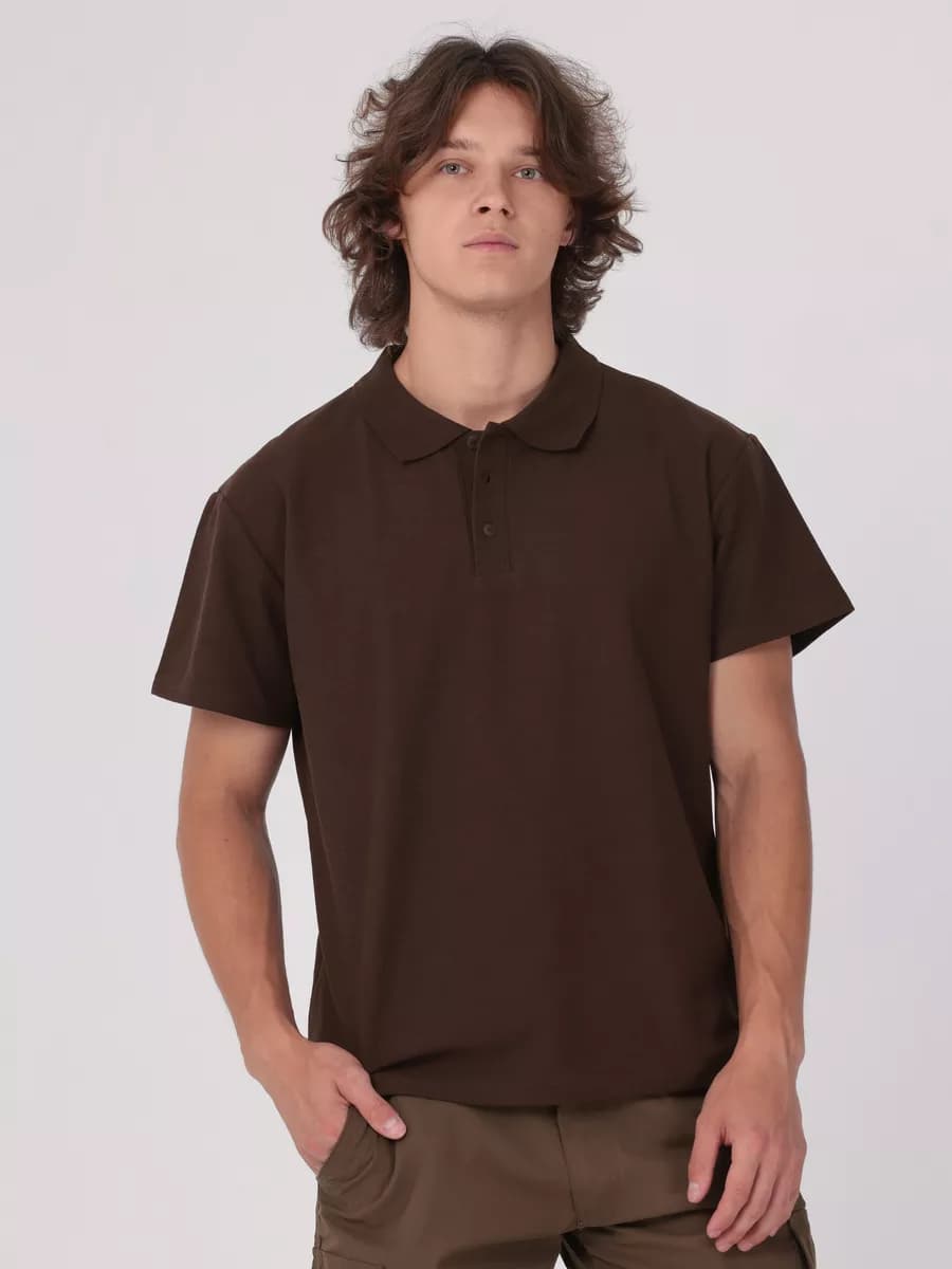 Футболка поло с коротким рукавом