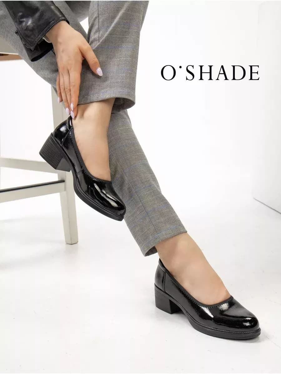 Туфли женские черные