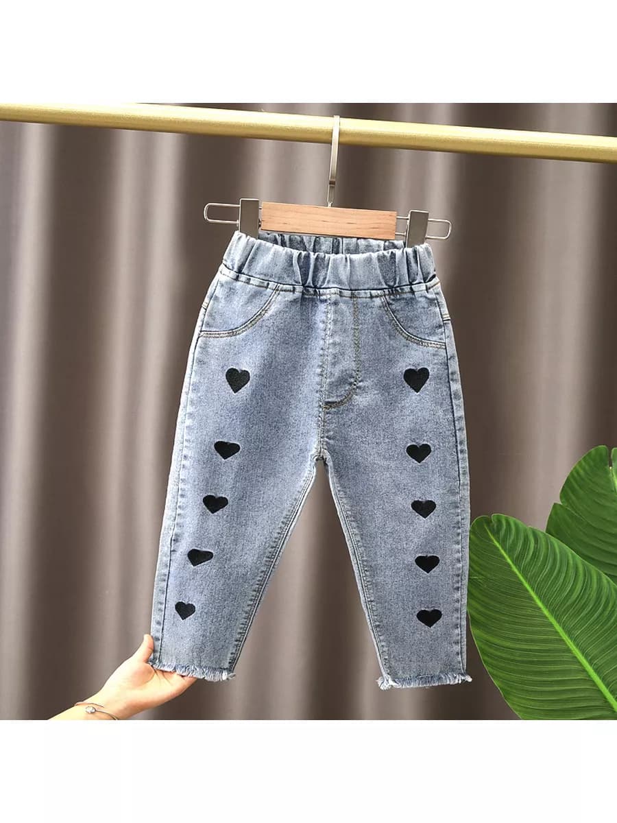 Джинсы на резинке