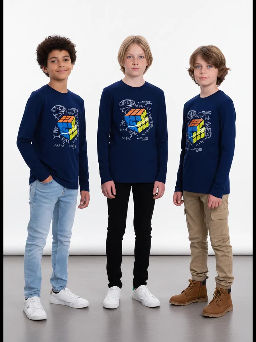 Лонгслив хлопок базовый