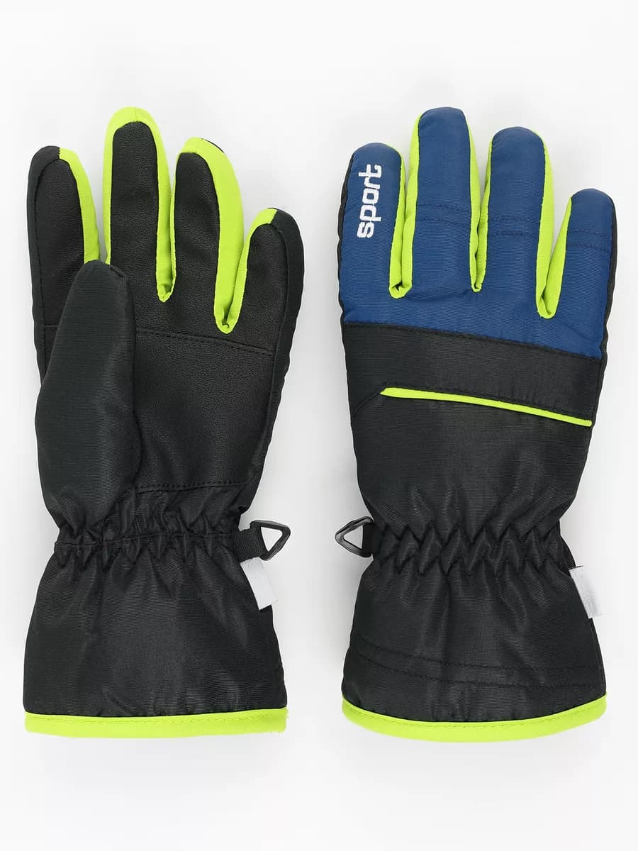 Перчатки детские непромокаемые на флисе до -30 - фото 1