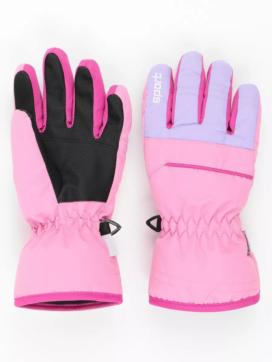 Перчатки детские непромокаемые на флисе до -30